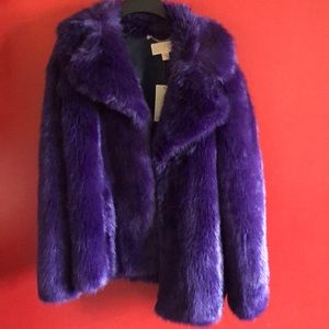 Michael Kors Faux Fur Coat